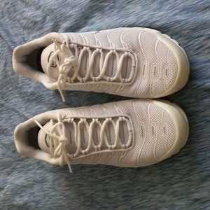 Nike TN Air plus all white size 9